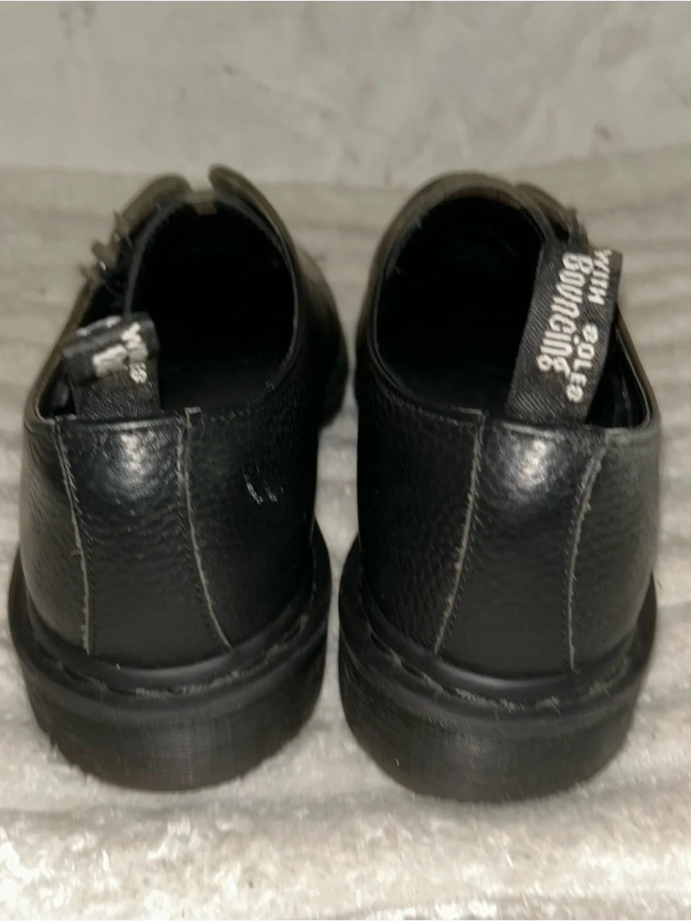 Dr. Martens black leather